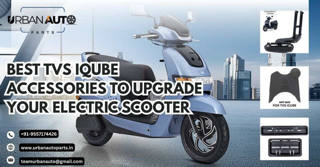 TVS iQube Accessories can make all the difference. In this post, we'll explore some of the Best TVS iQube accessories available online and how they can help you get the most out of your electric scooter.