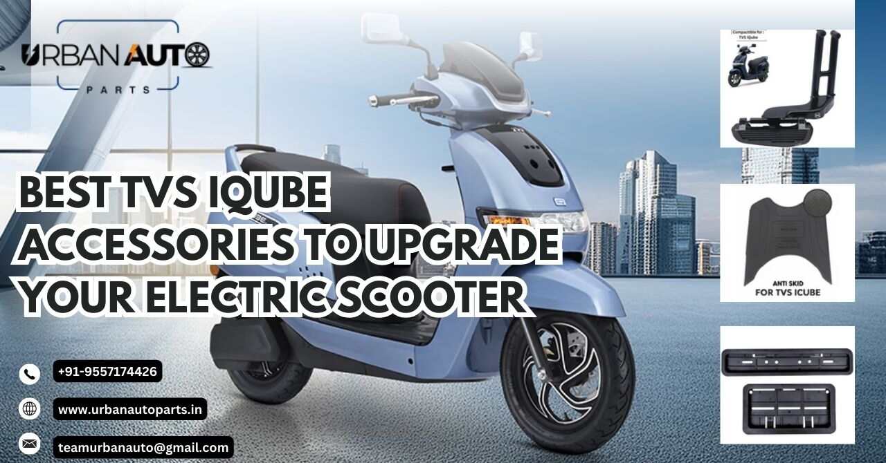 TVS iQube Accessories can make all the difference. In this post, we'll explore some of the Best TVS iQube accessories available online and how they can help you get the most out of your electric scooter.