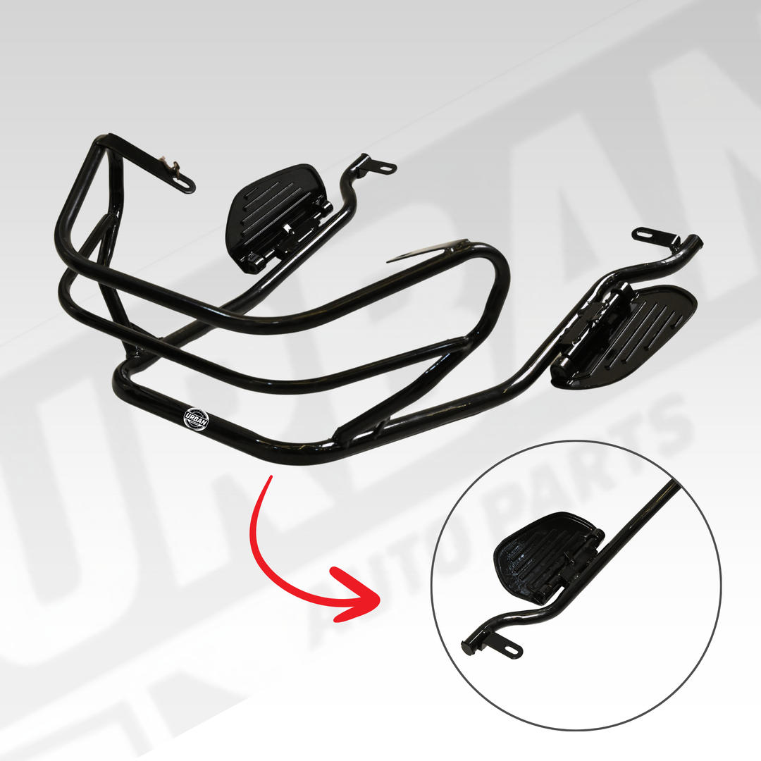 Ather Rizta Crash Guard With Foldable Footrest