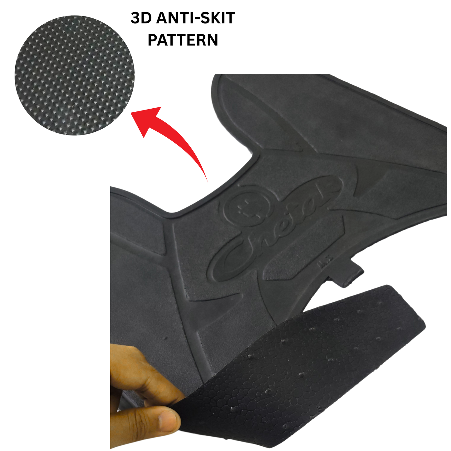 Bajaj Chetak Black Floor Mat For Chetak 2903, 3201 and 3202