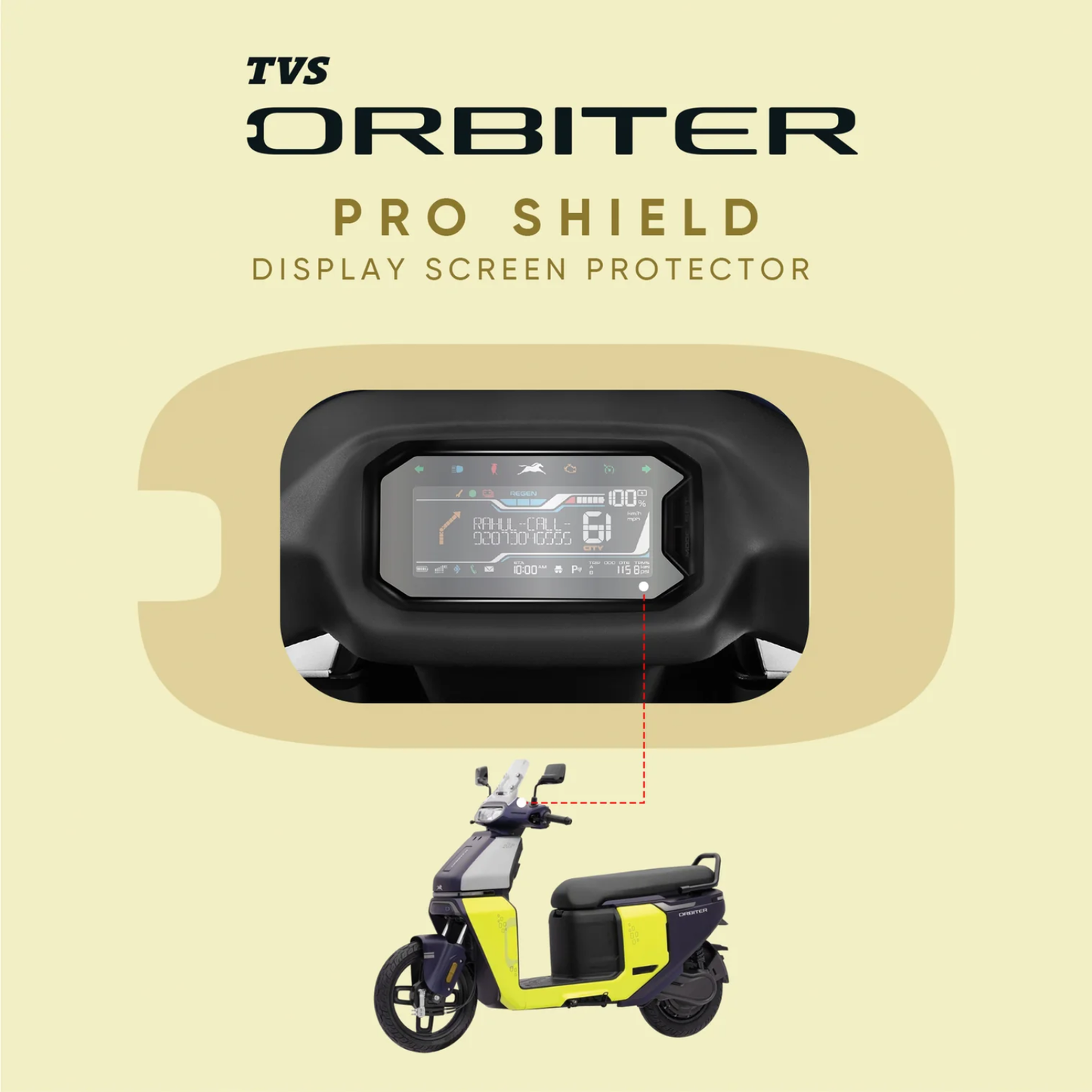 TVS Orbiter Screen Guard