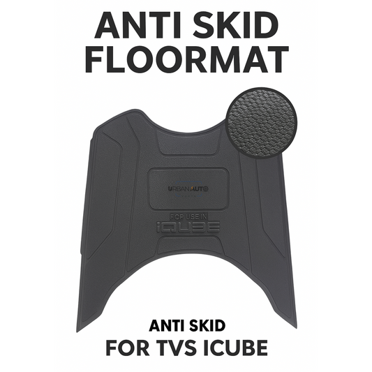 TVS iQube Black Floor Mat
