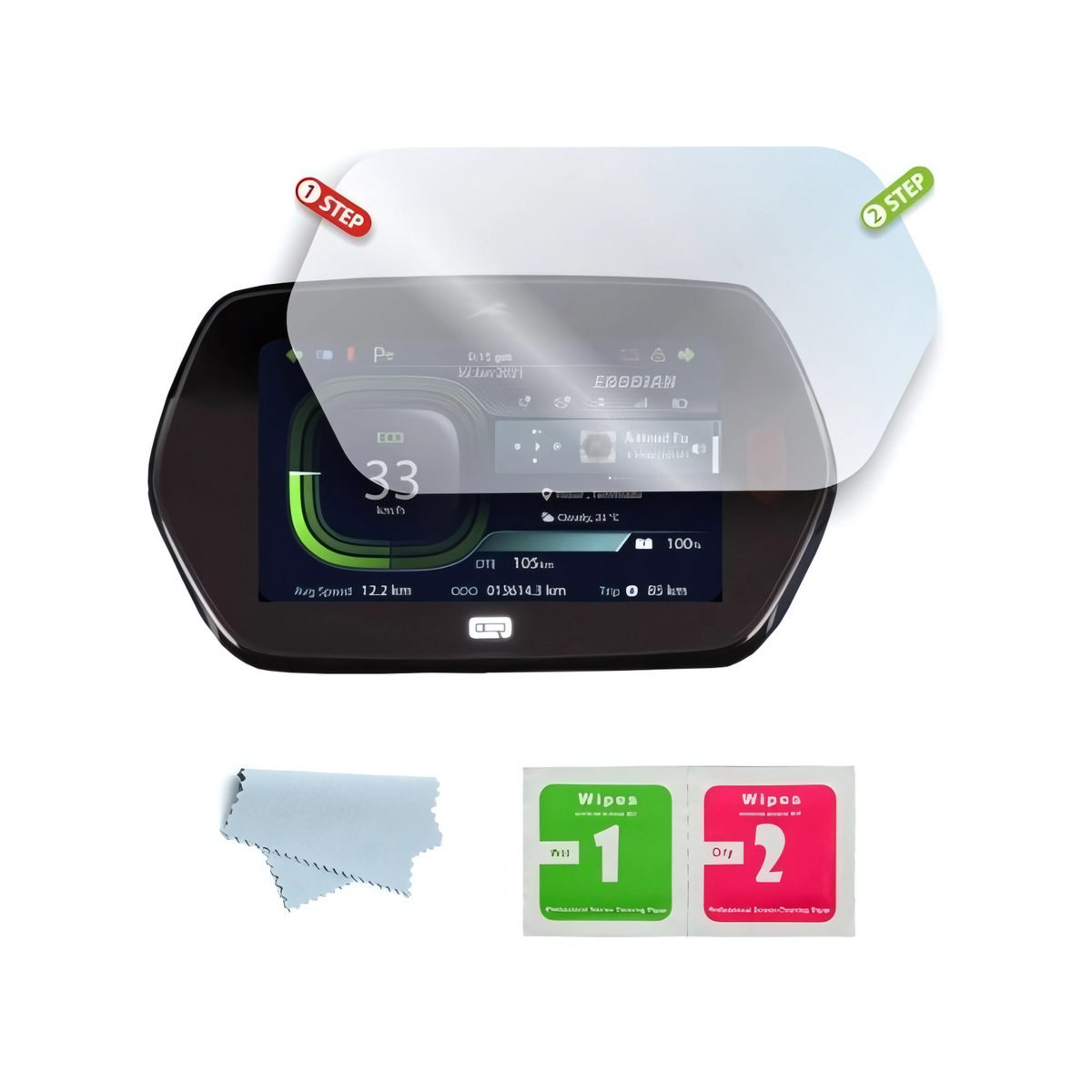 TVS iQube Screen Protection Guard