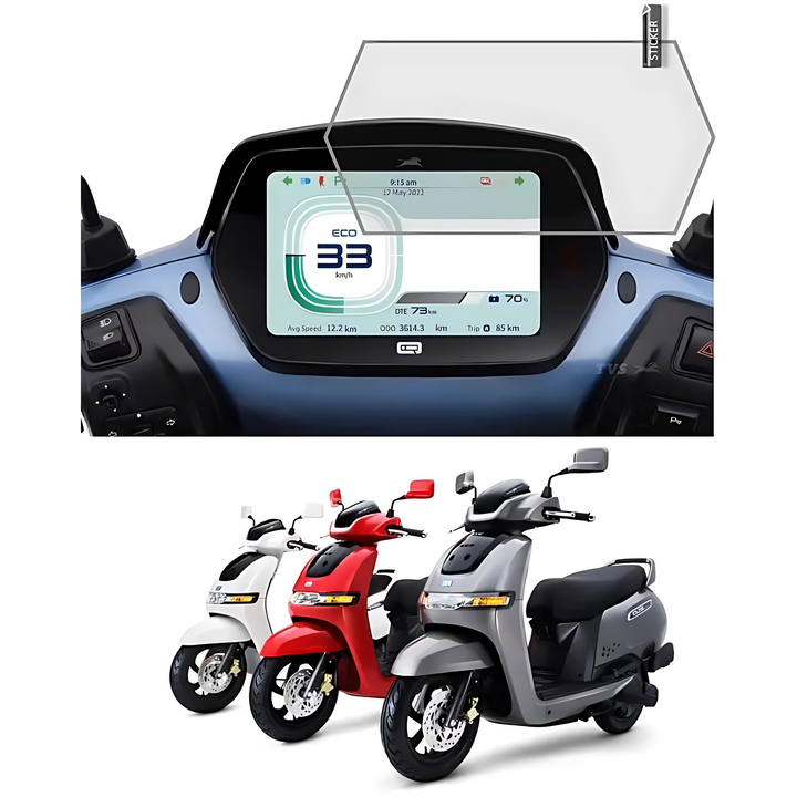 TVS iQube Screen Protection Guard