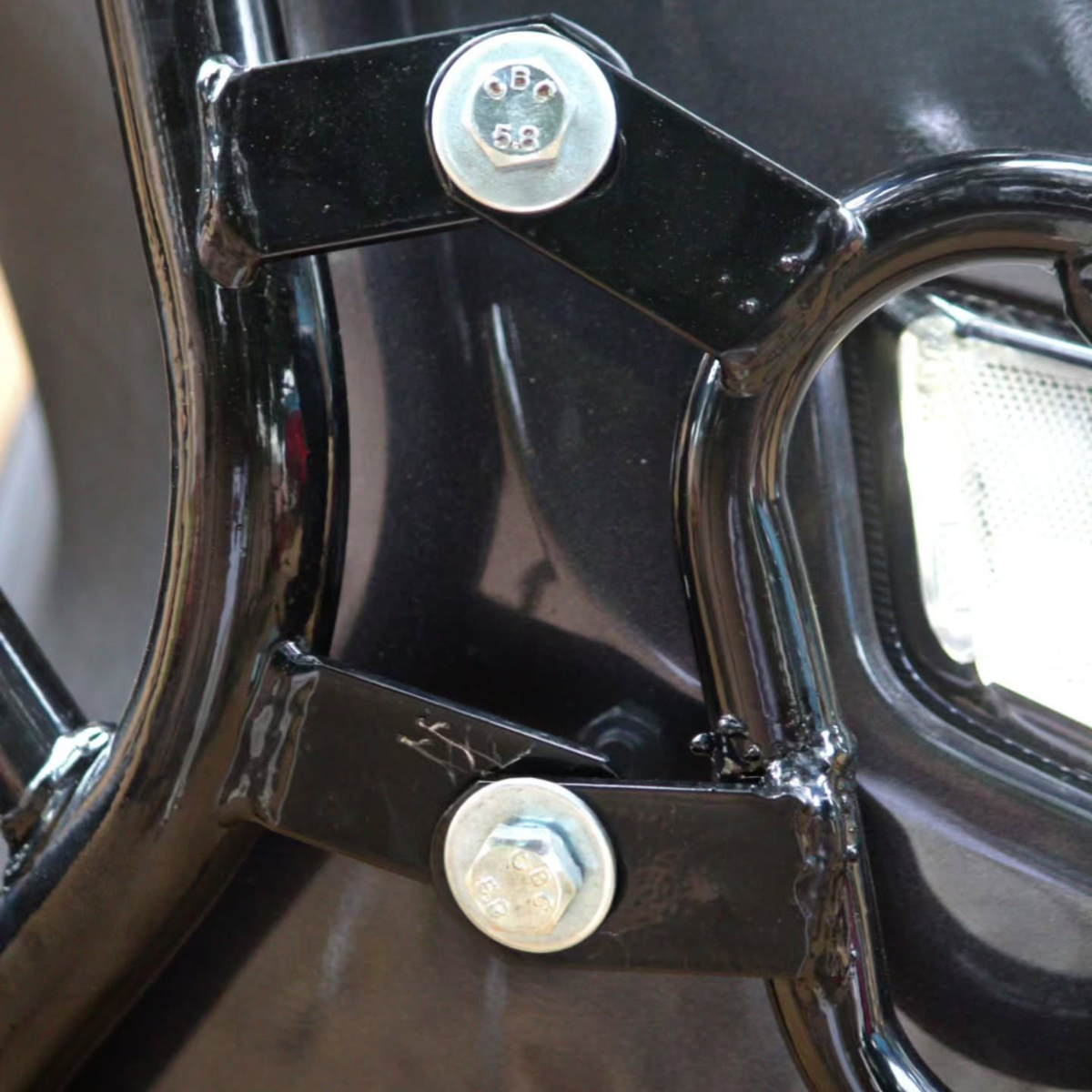 Ather Konarc Crashguard, ATH KNRC, Compatible with Ather Konarc, Heavy Black Crashguard