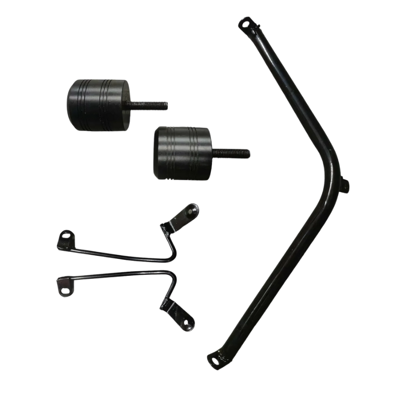 Heavy Duty Crashguard With Fixed Footrest For Ola S1 Pro Gen 2, S1 Air, S1 X & X Plus (Glossy Black)