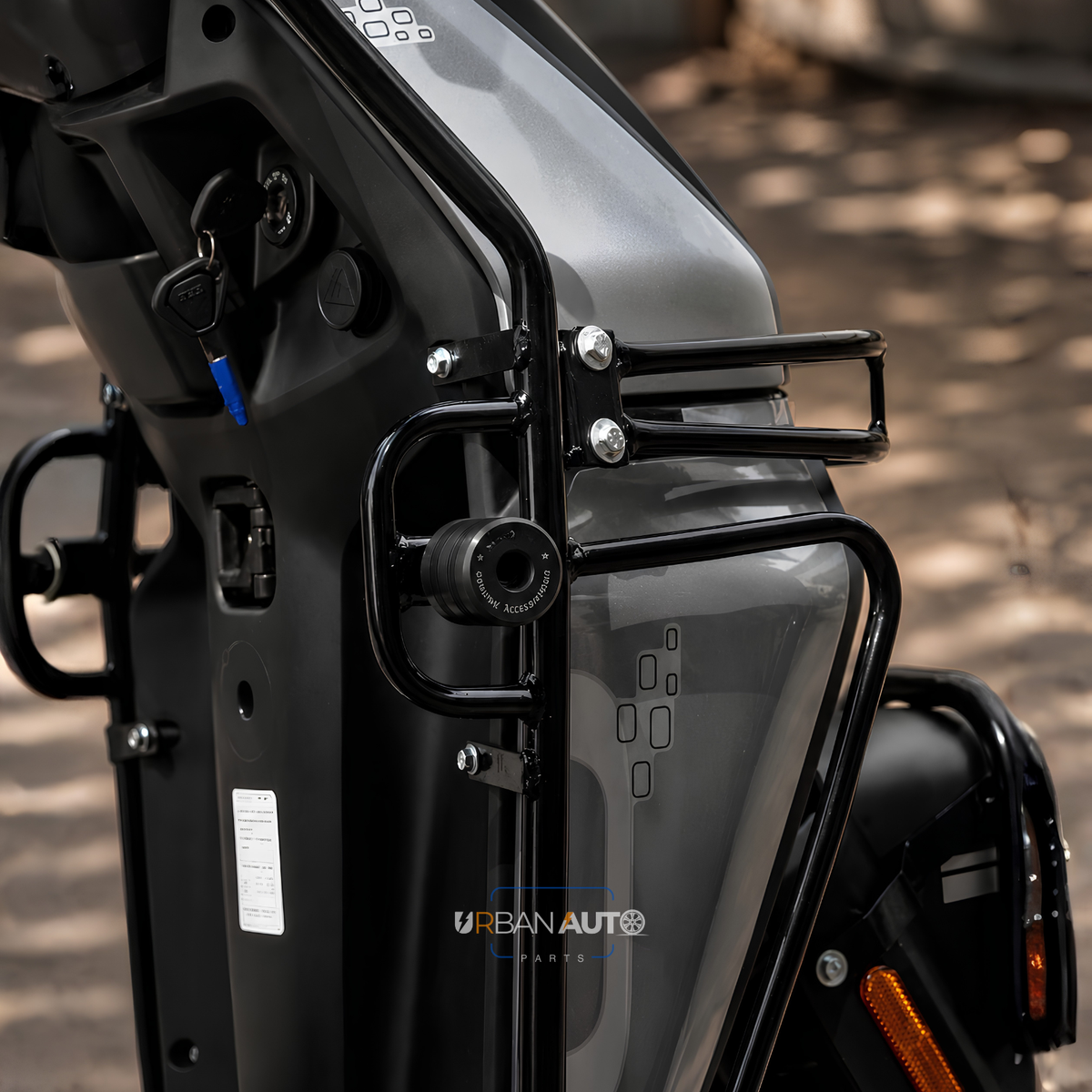 TVS Orbiter Crash Guard
#TVSorbitercrashguard
#TVSOrbiterAccessories
#TVSOrbiterheavycrashguard